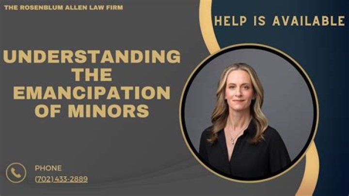 Are emancipated minors tried as adults?