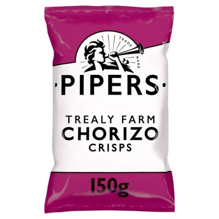 Are pipers chorizo crisps vegetarian?