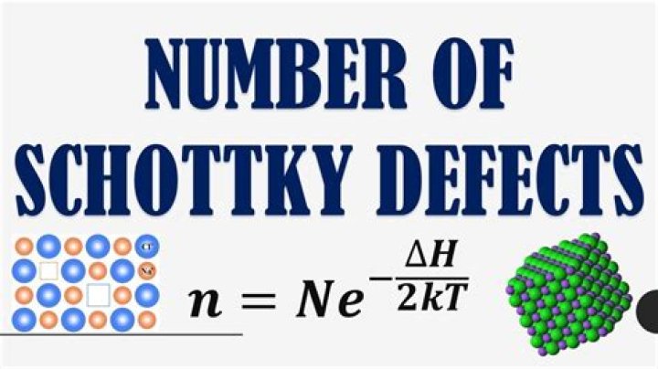 At room temperature the number of schottky?