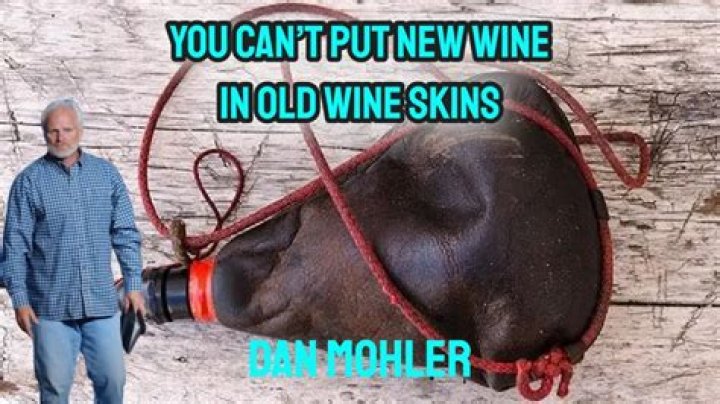 Can't put new wine in old wineskins?