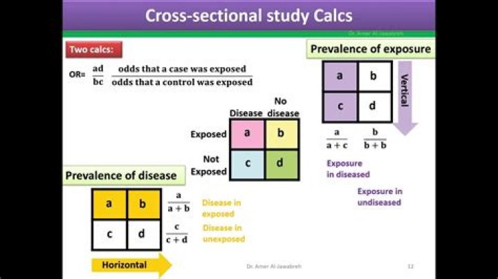 Can a case control study be cross sectional?