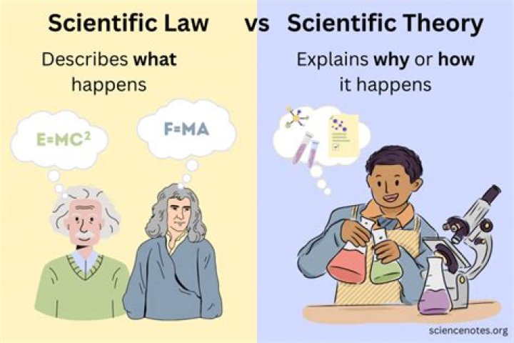 Can a scientific theory become a scientific law?