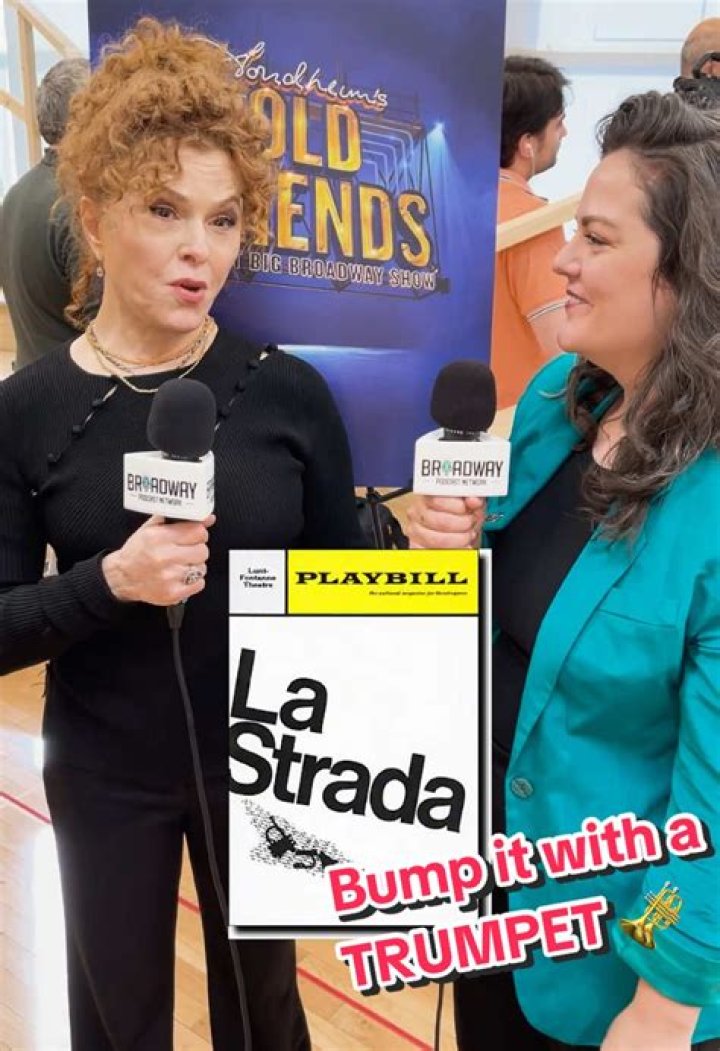 Can bernadette peters play the trumpet?