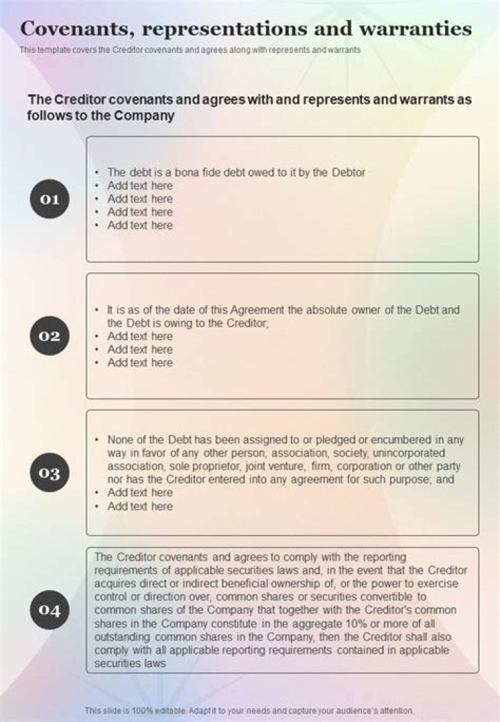 Can warranties be representations?