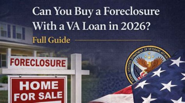Can you buy a foreclosure with a va loan?