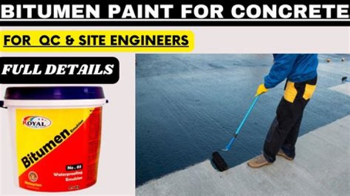 Can you paint over bituminous paint?