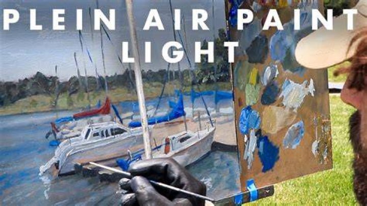 Can you paint plein air with acrylics?