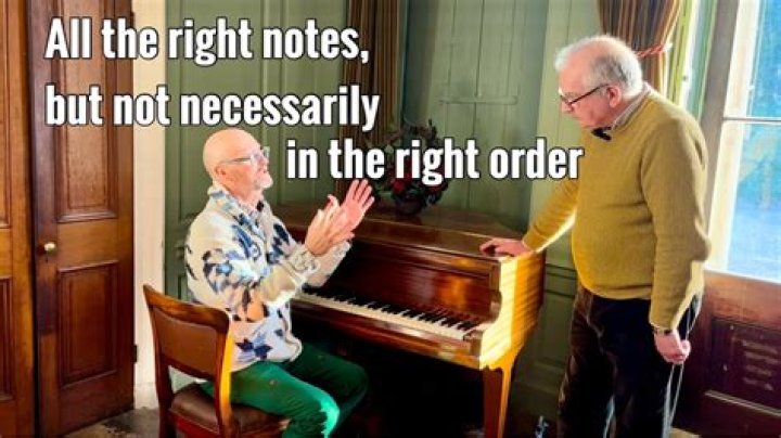 Could eric morecambe play the piano?