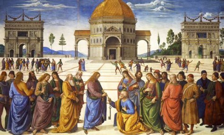 Did perugino start a school for painters?