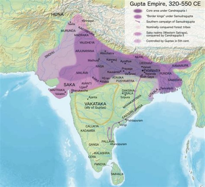 Did the mauryan empire come before the gupta?