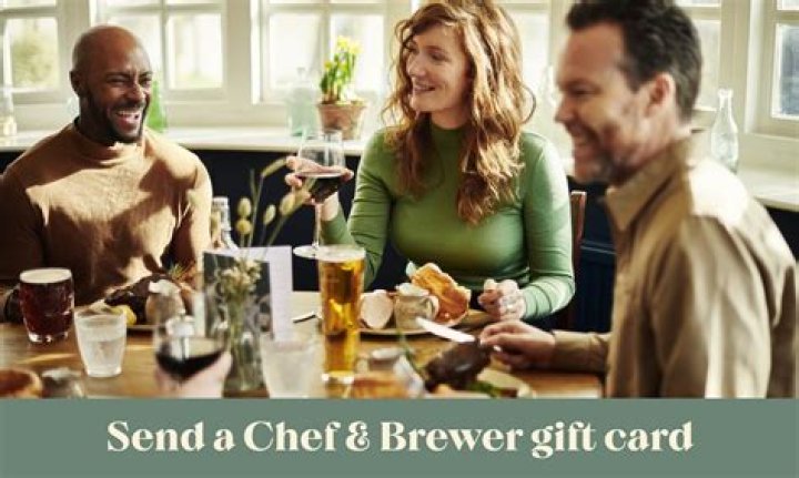 Do chef and brewer accepting tesco vouchers?