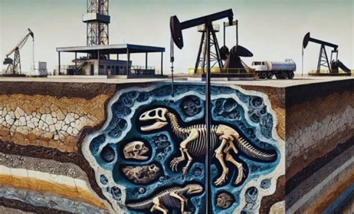 Do fossil fuels come from dinosaurs?