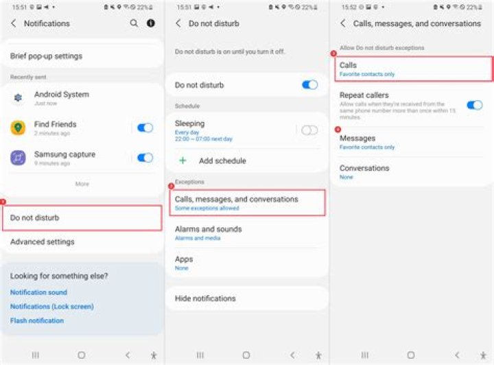 Does do not disturb block calls?