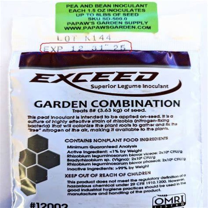 Does garden inoculant expire?