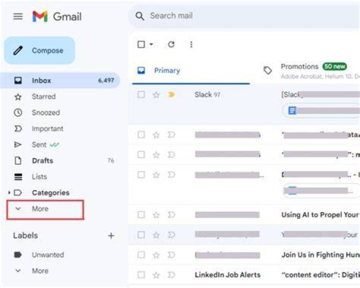 Does gmail have a spam folder?