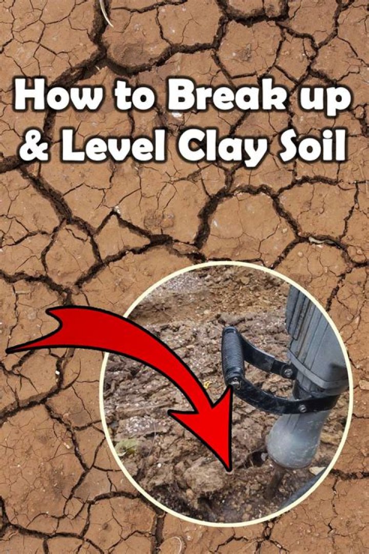 Does gypsum break up clay soil?