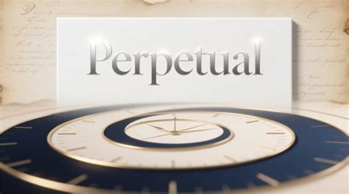 Does perpetual mean forever?