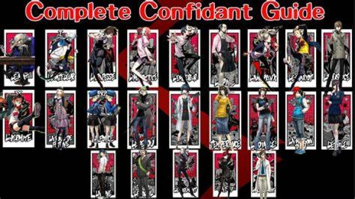 Does persona 5 scramble have confidants?