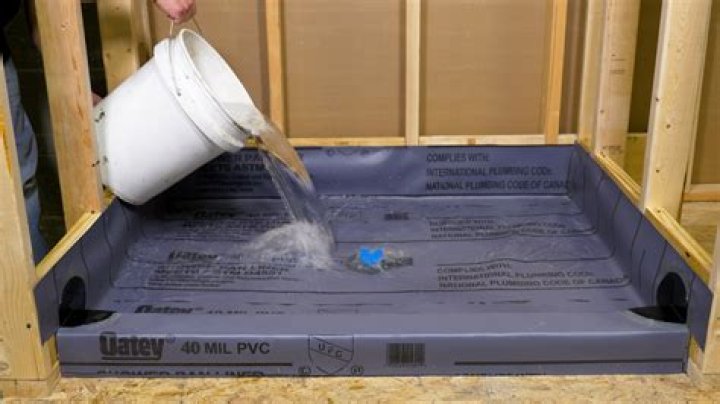 Does shower ceiling need to be waterproof?