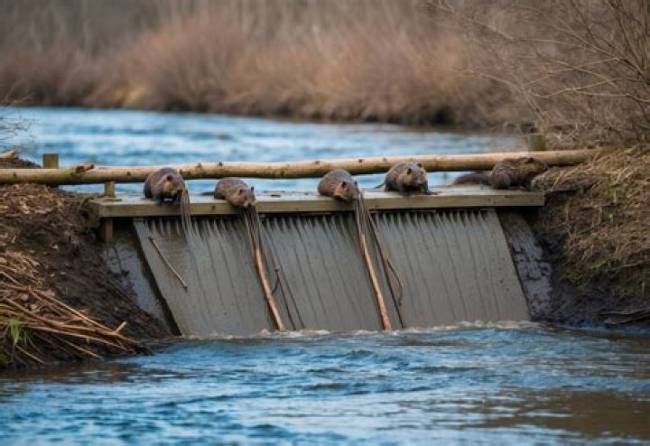 Does tamed beavers build dams?