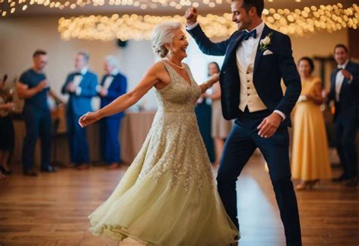 Does the groom dance with his mother in law?