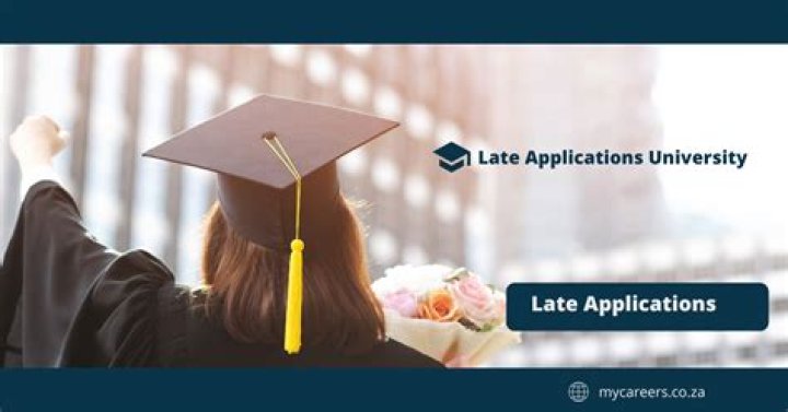 Does wits accept late applications?