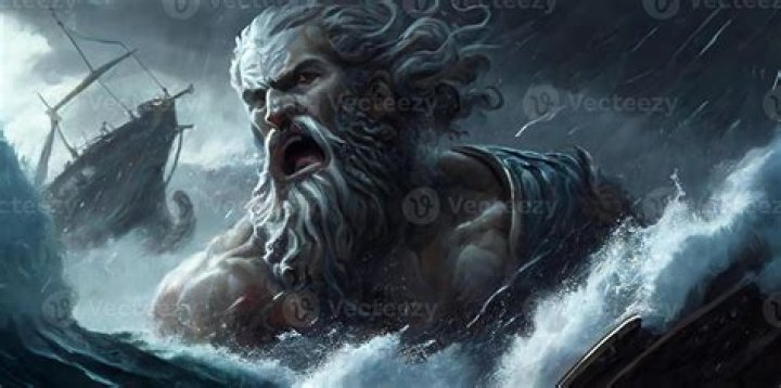 During the storm sent by poseidon odysseus?