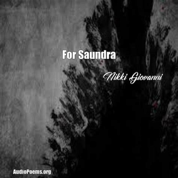 For saundra nikki giovanni poem meaning?