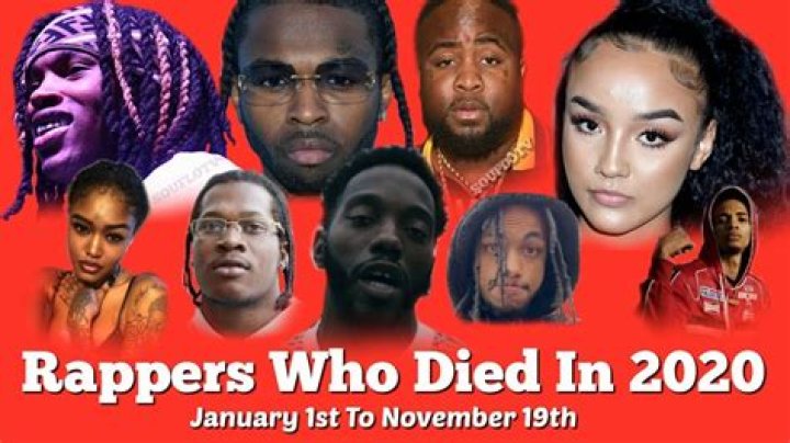 Has any rappers died in 2020?