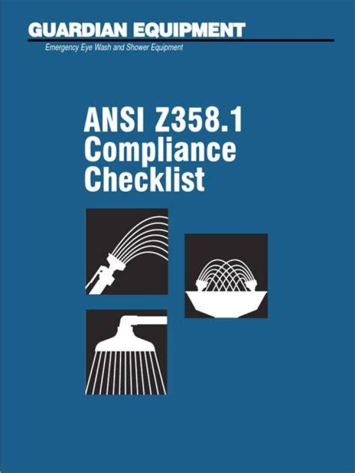 Has osha adopted ansi z358.1?