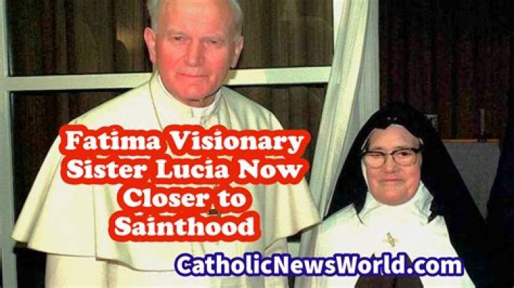 Has sister lucia of fatima been canonized?