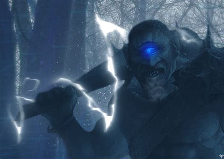 How basat killed goggle eye?