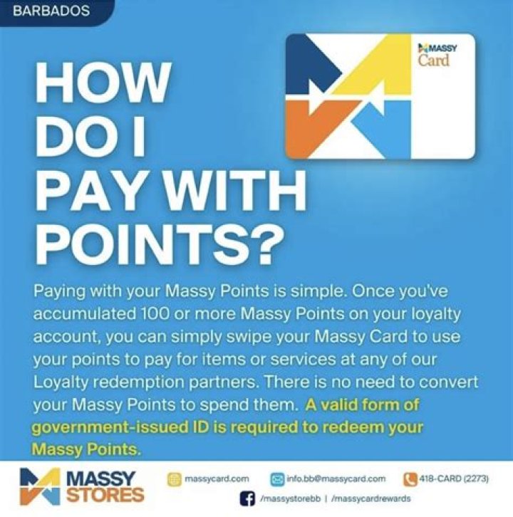 How much are massy points worth?
