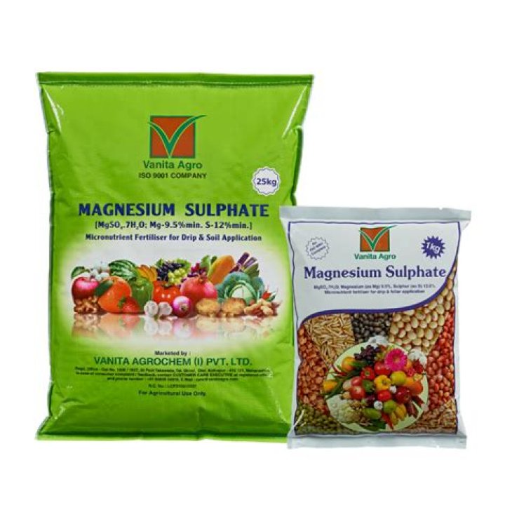 How much magnesium sulphate for plants?