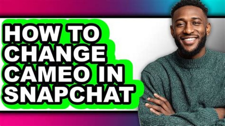 How to change cameo?