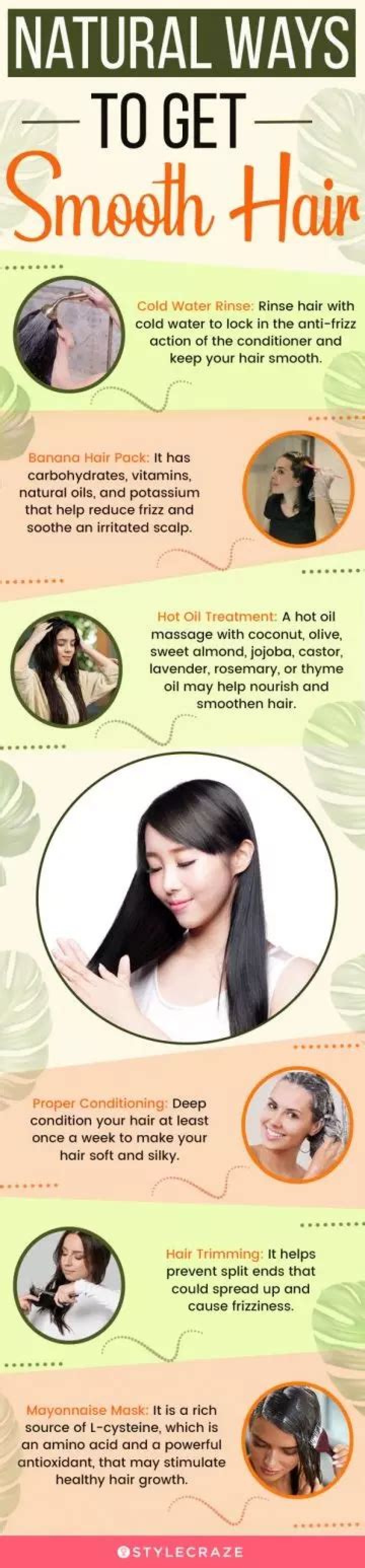 How to get smooth hair texture?