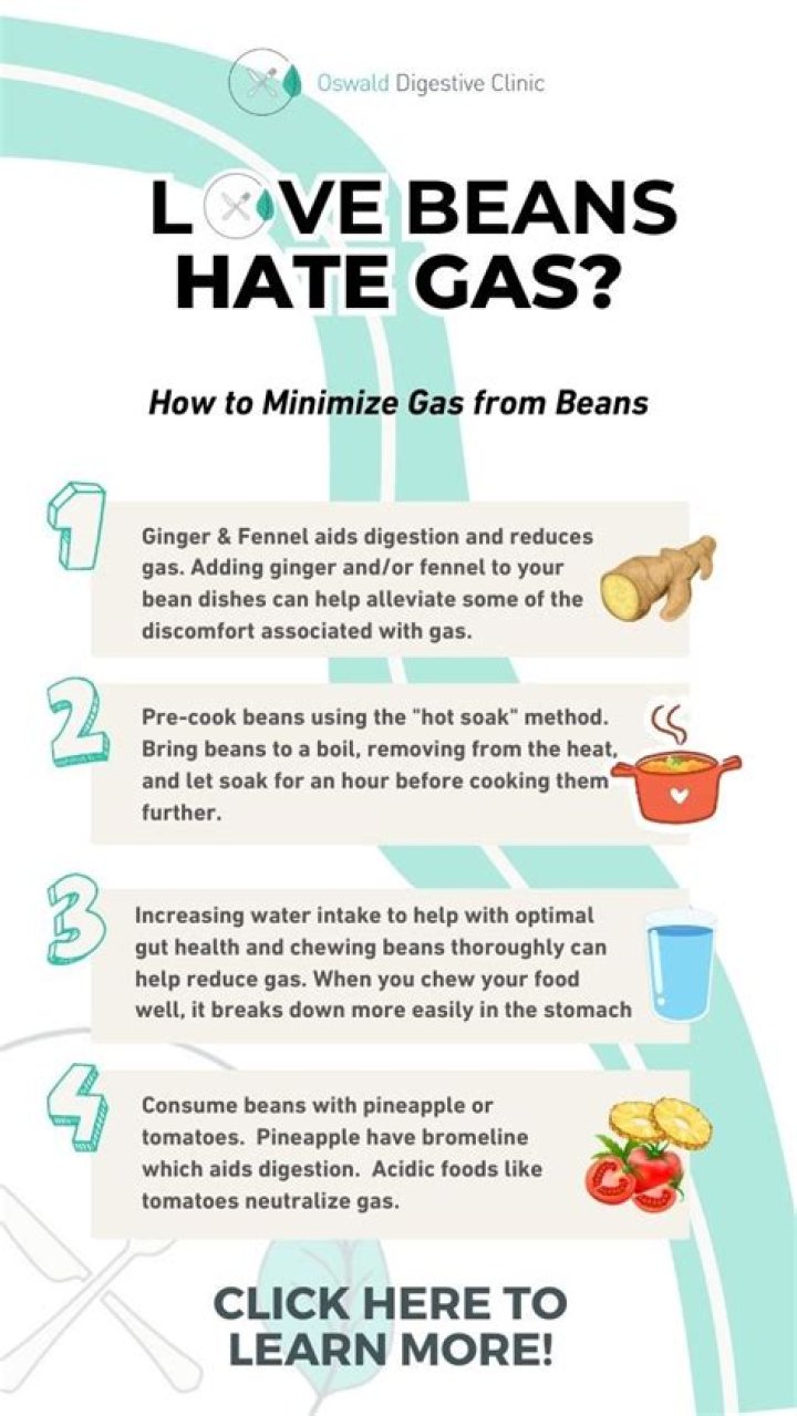 How to make beans less gas producing?