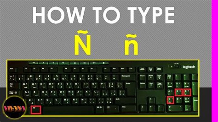 How to type enye?