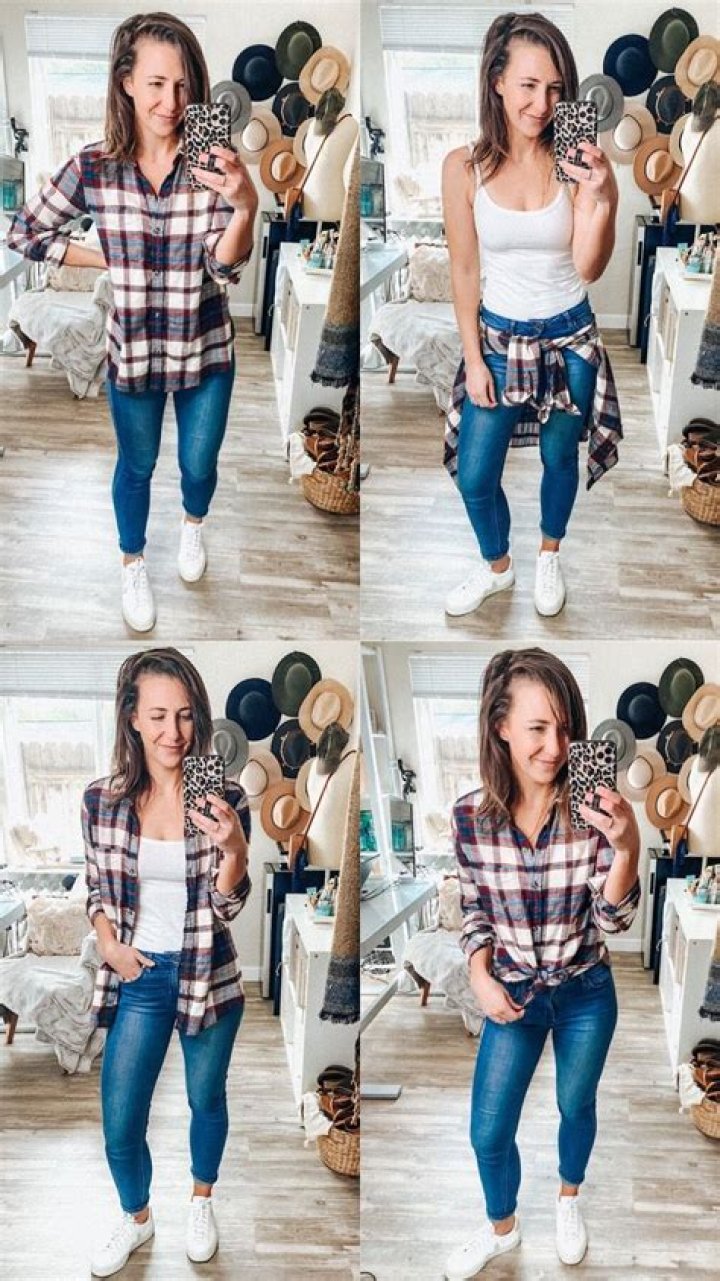 How to wear flannel shirt?