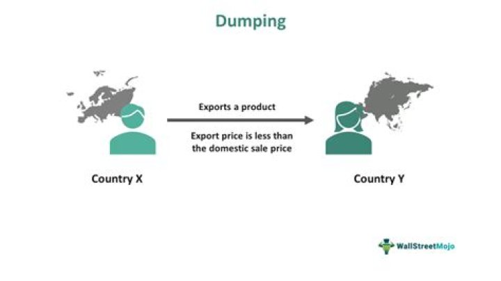 In business what is dumping?