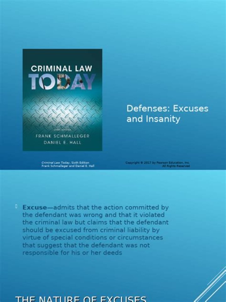 Insanity in criminal law?
