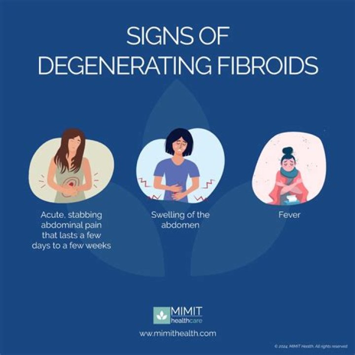 Is a degenerating fibroid dangerous?