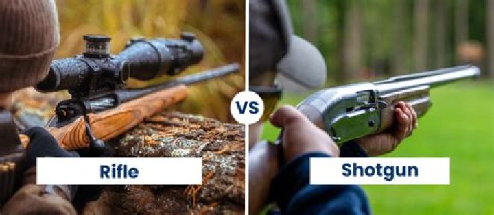 Is a rifle and shotgun the same thing?