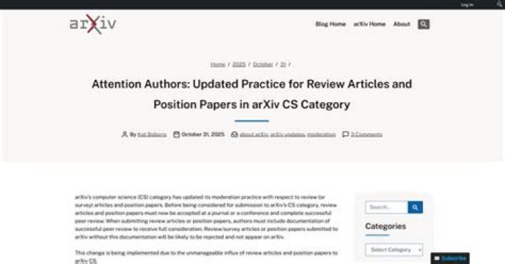 Is arxiv peer reviewed?