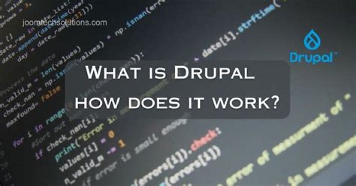 Is drupal a word?
