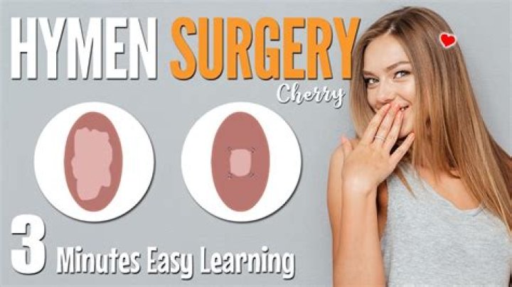 Is hymenectomy the same as hymenotomy?