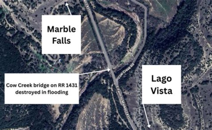 Is lake marble falls constant level?