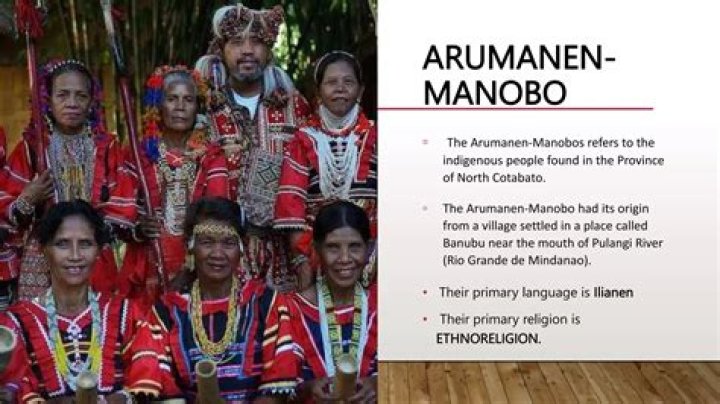 Is manobo of mindanao?