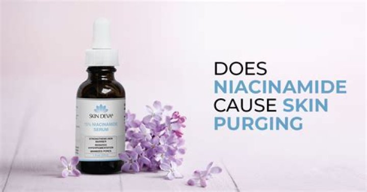 Is niacinamide can cause purging?
