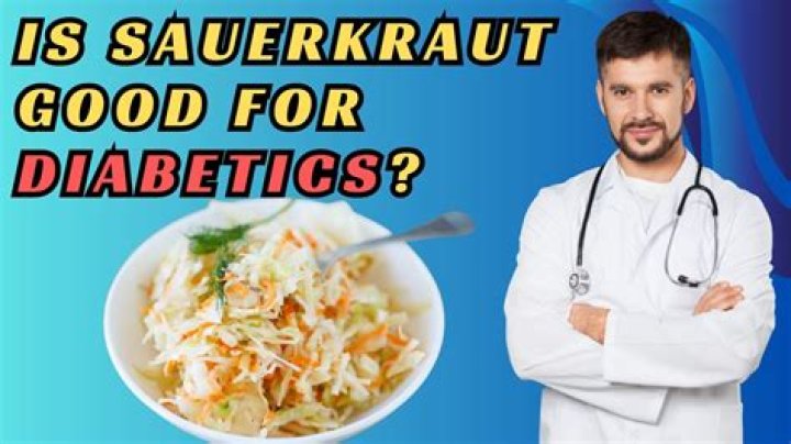 Is sauerkraut good for diabetics?